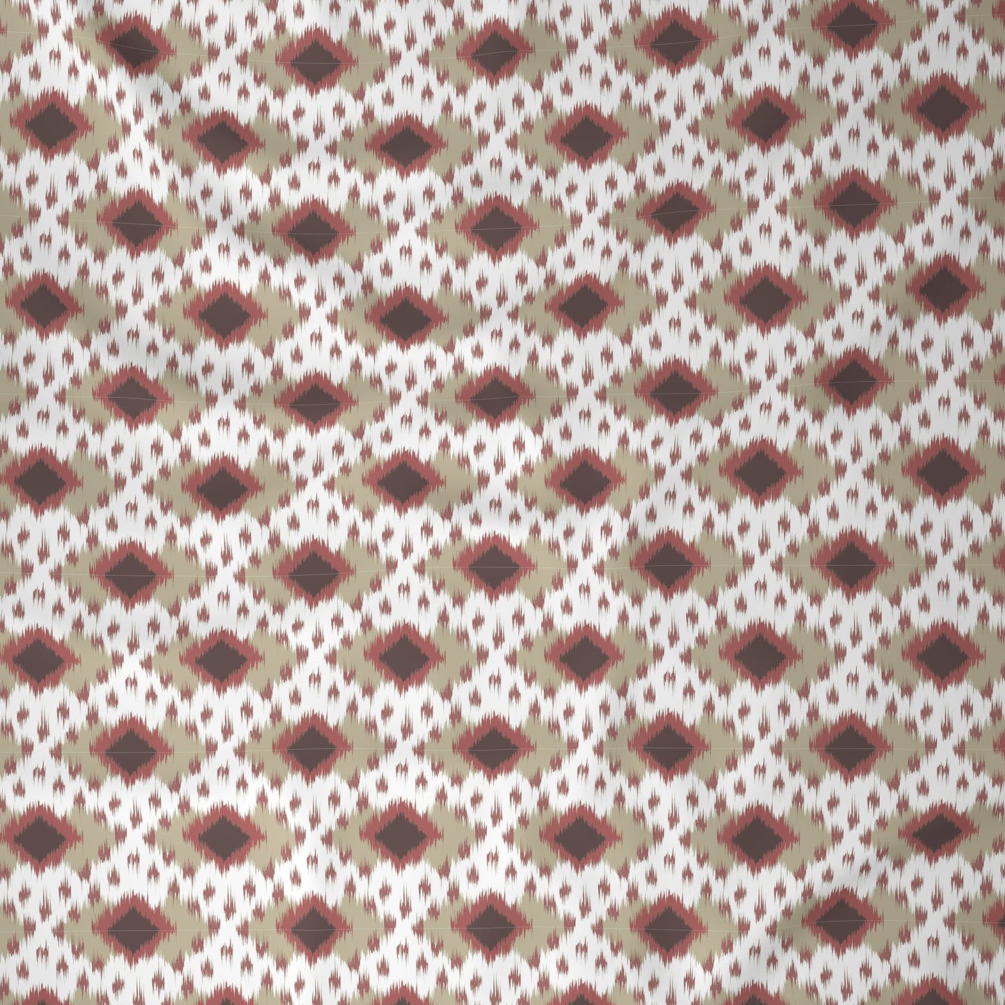 Florescence Arlen Printed 100% Cotton Red Bed Sheet with Pillow Case