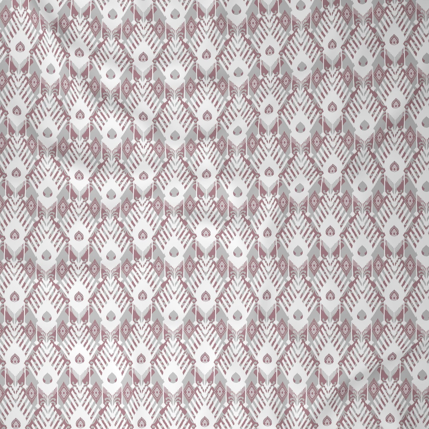 Regency Navajo Printed 144TC 100 %Cotton Pink Bed Sheet with Pillow Case
