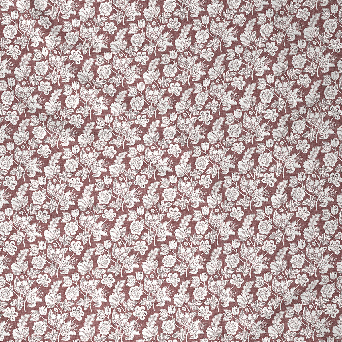 Eclectic Garden Cordelia 100%Cotton Printed Fitted Sheet With Pillow Case