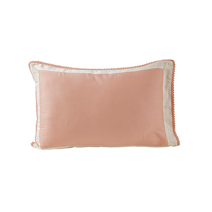 Little Maspar Printed Cotton Satin 2PC Pillow Case Set Pink