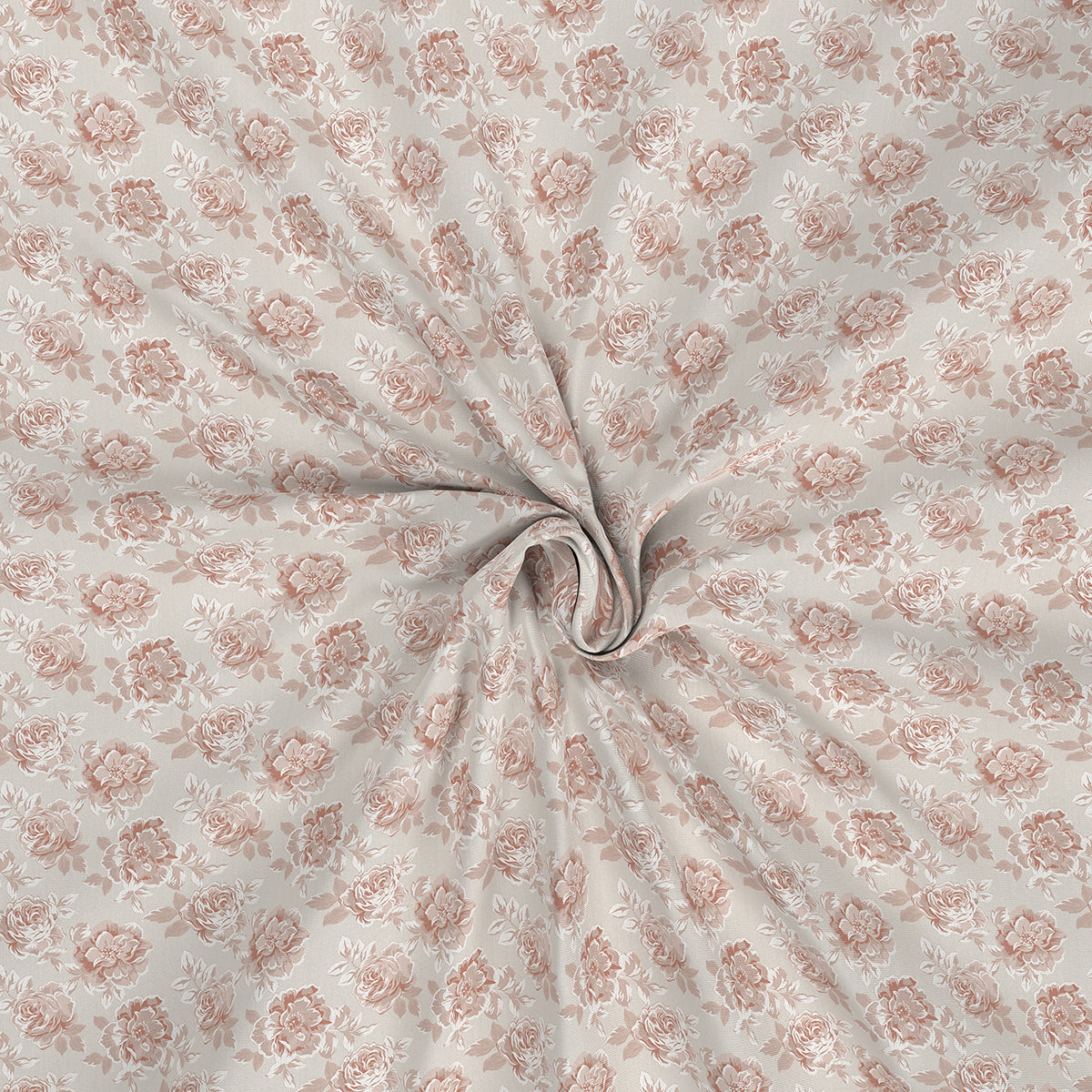 Backyard Patio Silvie Printed 100%Cotton Red Bed Sheet with Pillow Case