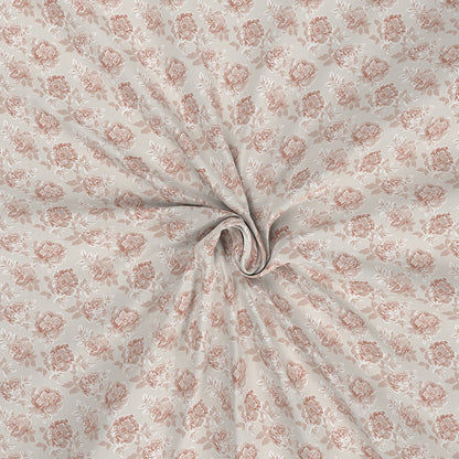 Backyard Patio Silvie Printed 100%Cotton Red Bed Sheet with Pillow Case