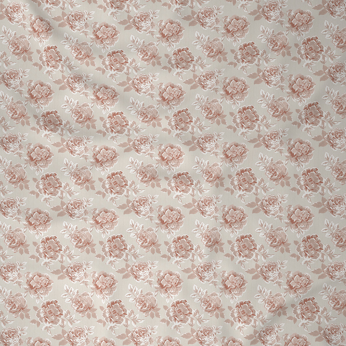 Backyard Patio Silvie Printed 100%Cotton Red Bed Sheet with Pillow Case