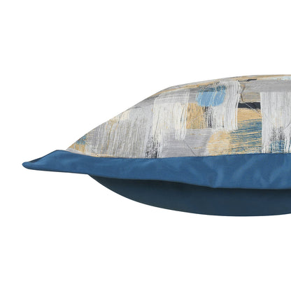 Whimsy Nature Brush Strokes Pillow Sham Set Blue