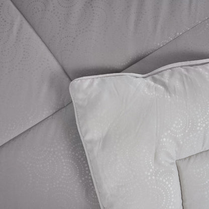 Gravel 250 GSM reversible textured Grey Quilt