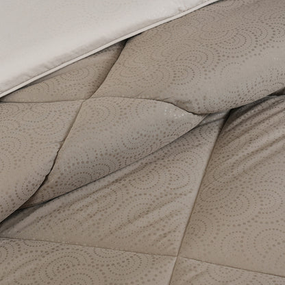 Gravel 250 GSM reversible textured Green Quilt