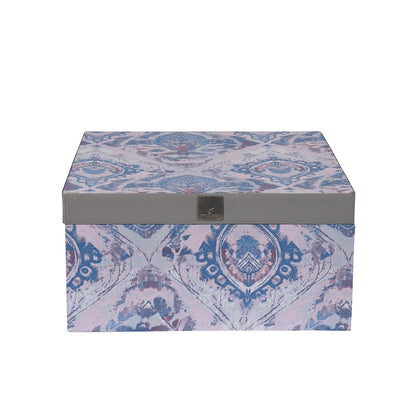 PBS Vintage Chic Edmund 6 Pcs Quilt Set /Quilted Bed Cover Blue