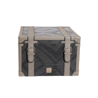Rurban Elegance Argyl 11 pcs Quilt/Quilted Bed Cover Set Grey