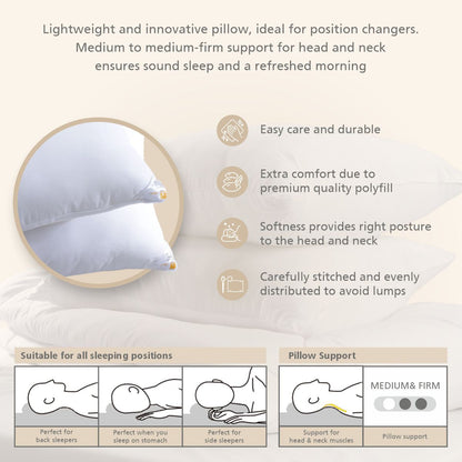 Lamis Medium Firm Everyday Pillow