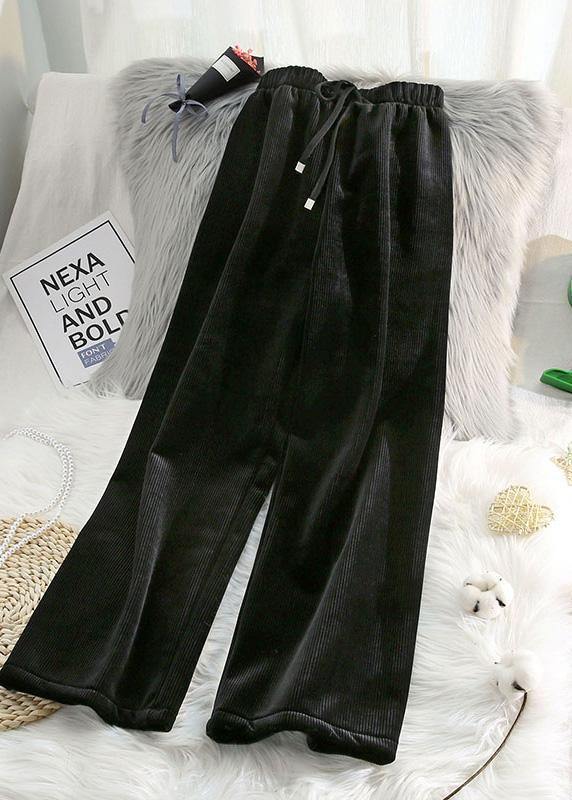 Modern beige wild pants unique spring elastic waist Inspiration chothes