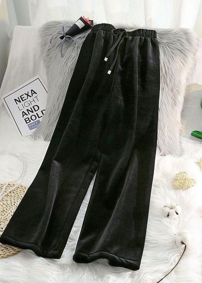 Modern beige wild pants unique spring elastic waist Inspiration chothes