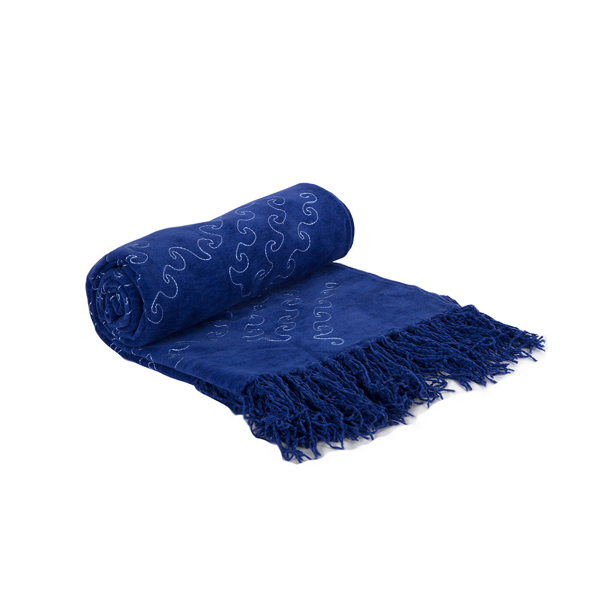 Maspar Voyage Throw Blue