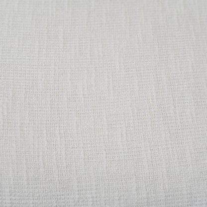 Tranquil Essence Burb Slub Viscose Blend Weaved Off White Bed Cover