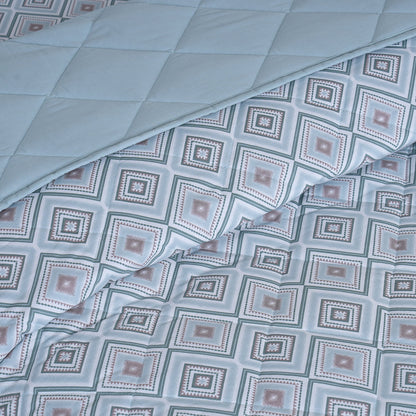 Sensory Bloom Jude 4 pcs Blue Quilt Set