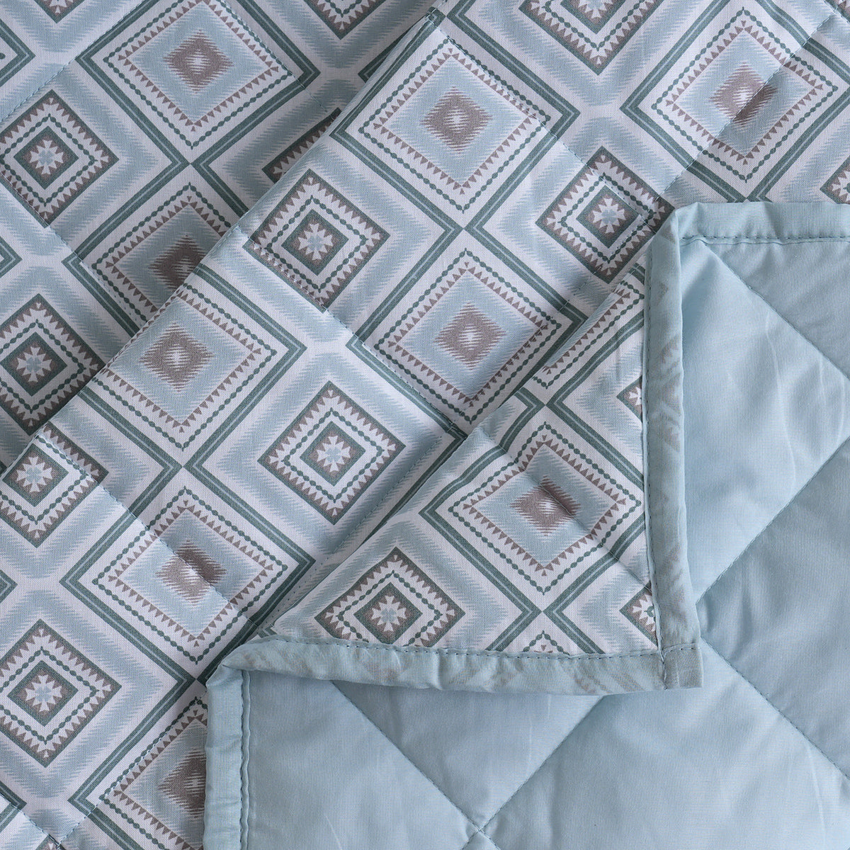 Sensory Bloom Jude 4 pcs Blue Quilt Set