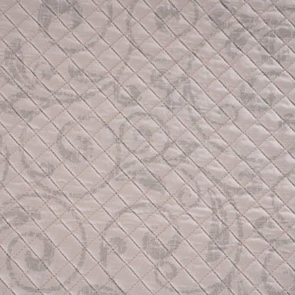 8pcs Quilt/Qulited Bed Cover Set Neutral Classical Ornate Seamless Scroll