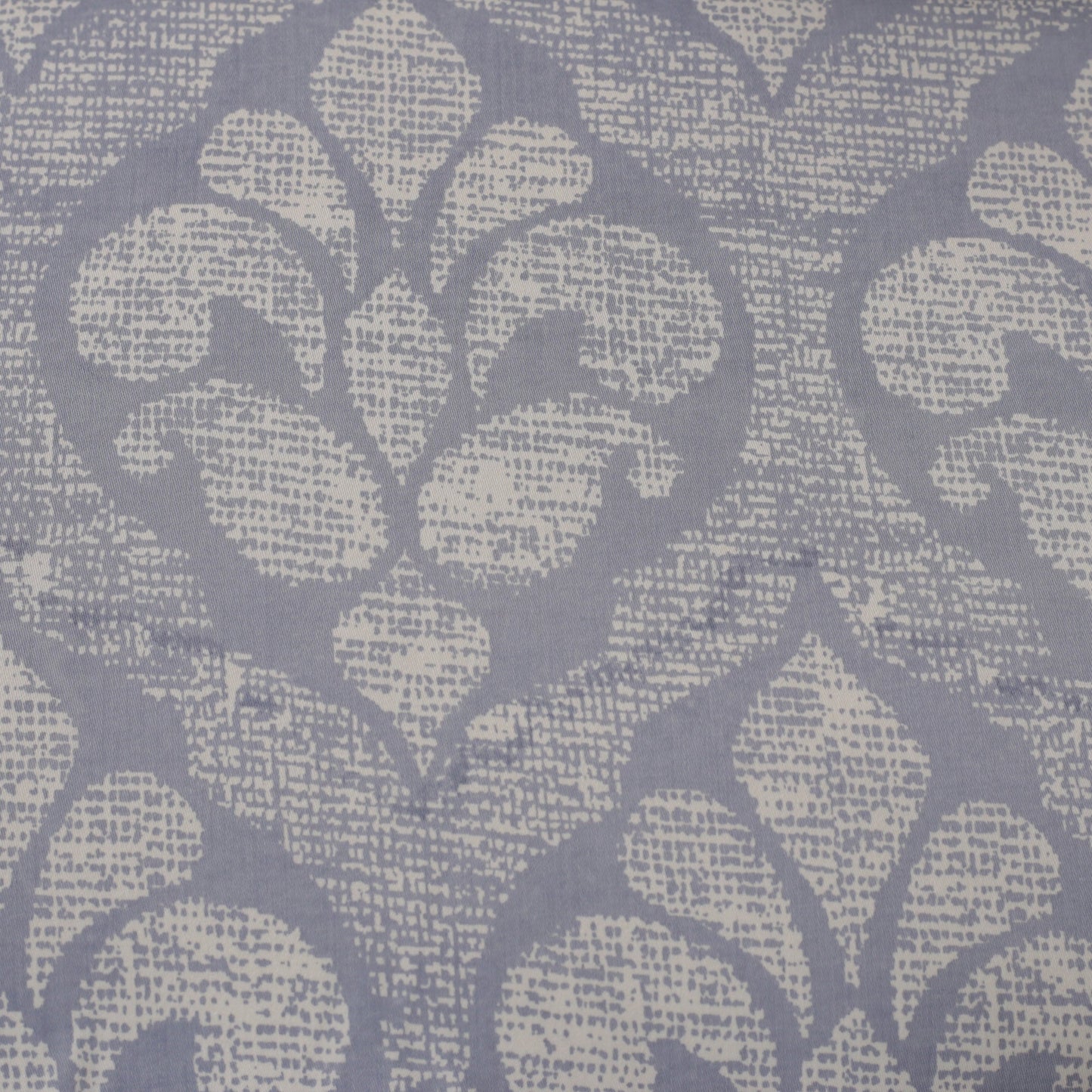 Folklore Transition Diamond Festivity Printed 100% Cotton Blue Ultra Soft Bed Sheet with Pillow Case