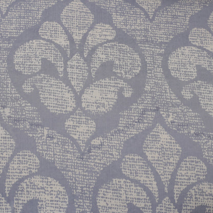 Folklore Transition Diamond Festivity Printed 100% Cotton Blue Ultra Soft Bed Sheet with Pillow Case