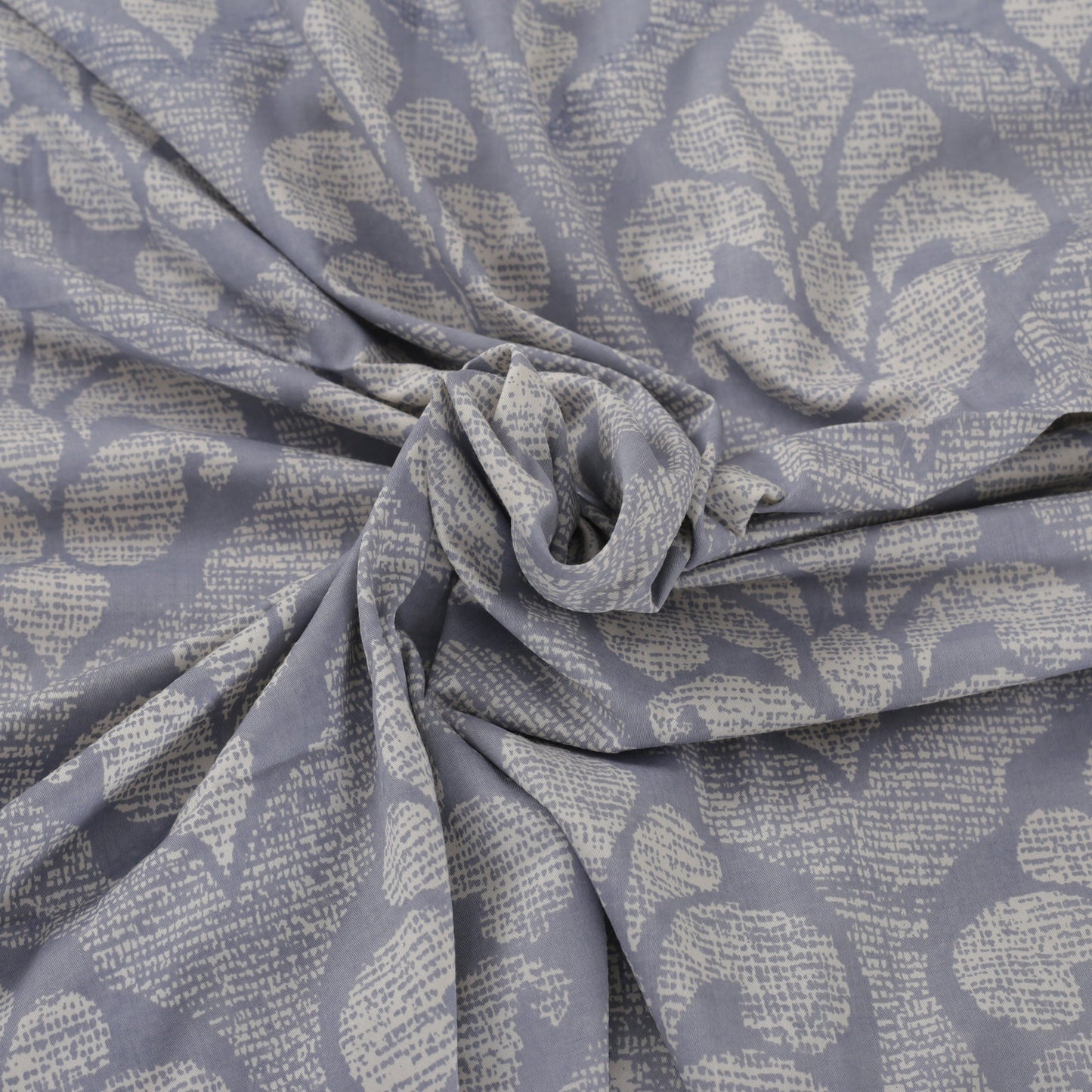 Folklore Transition Diamond Festivity Printed 100% Cotton Blue Ultra Soft Bed Sheet with Pillow Case
