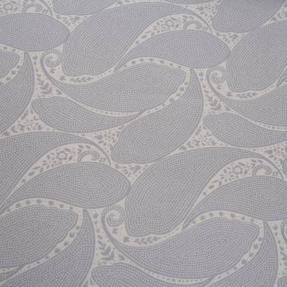 Folklore Transition Paisley Print Printed 100% Cotton Blue Ultra Soft Bed Sheet with Pillow Case