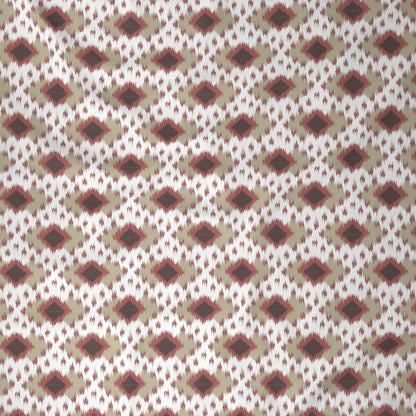 Florescence Arlen Printed 100% Cotton Red Bed Sheet with Pillow Case
