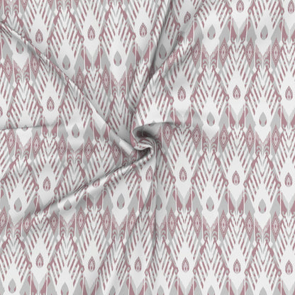 Regency Navajo Printed 144TC 100 %Cotton Pink Bed Sheet with Pillow Case