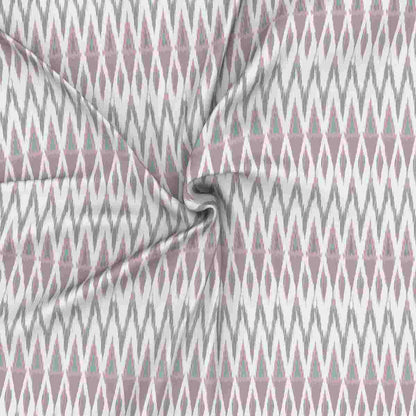 Regency Amanda Printed 100 %Cotton Pink Bed Sheet