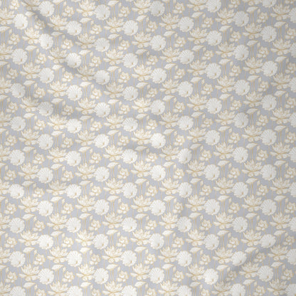 Backyard Patio Albrecht Printed 100%Cotton Yellow Bed Sheet with Pillow Case