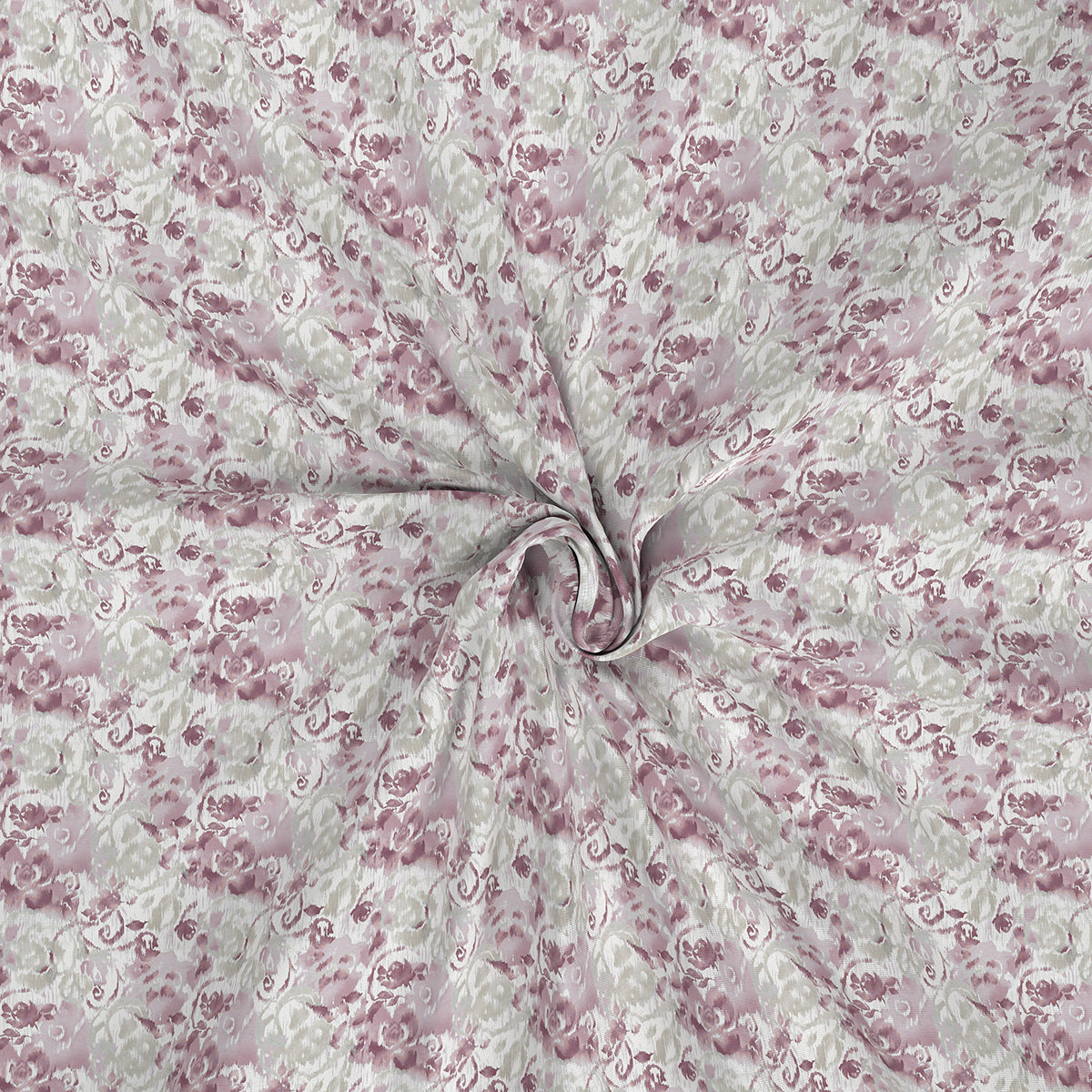Backyard Patio Meridian Printed 100%Cotton Red Bed Sheet with Pillow Case