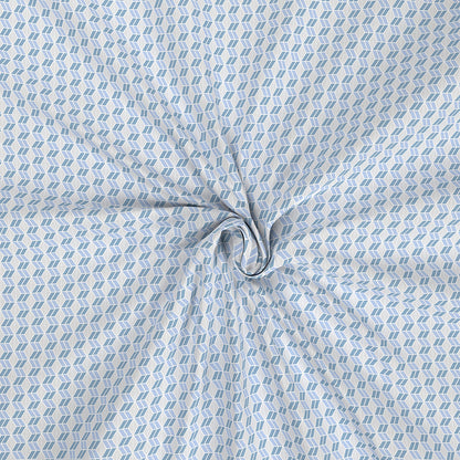 Backyard Patio Morris Printed Bed Sheet With Pillow Case