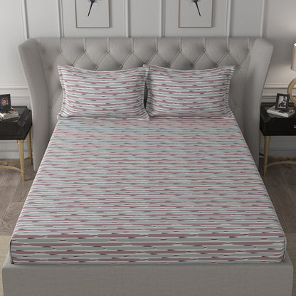 Backyard Patio Astra Printed Bed Sheet with Pillow Case