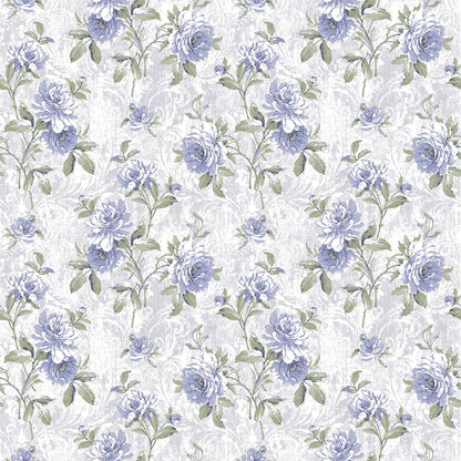 Eclectic Garden Rosendale 100% Cotton Printed Bed Sheet With Pillow Case