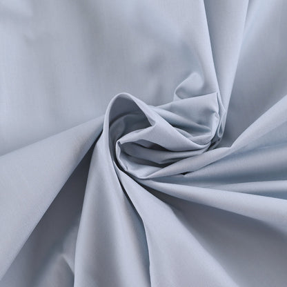 Slumber Plain Easy Care Percale 100% Cotton Winter Sky Crisp Bed Sheet with Pillow Case