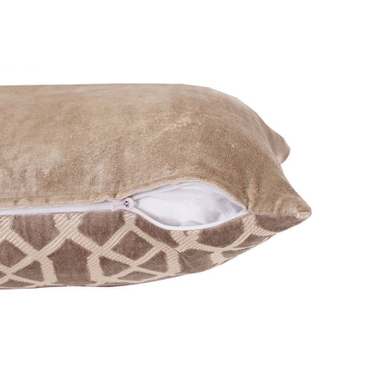Utopian Regan Allotrope Embroidery Blend Cotton Cushion Cover