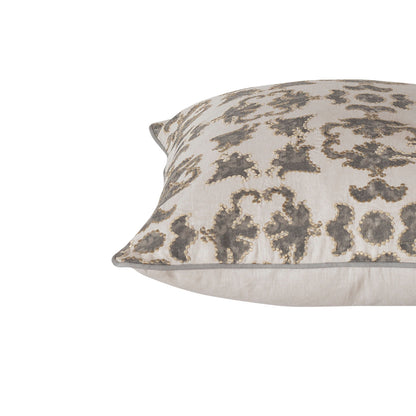 Exotic Heritage Classic Folk Embroidered Medium Grey Cushion Cover