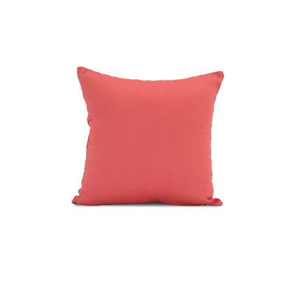 Ambler Embroidery Red Medium 45X45 Cm Embroidery Machine Cushion Cover