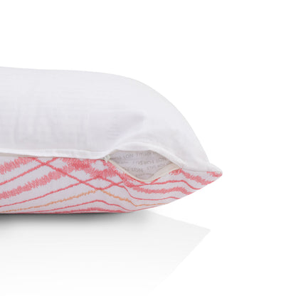 Insignia Embroidery Red Medium 35x60 Cm Embroidery Machine Cushion Cover
