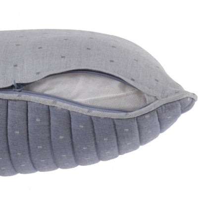 Muted Dot Made With Egyptian Cotton Hand Quilted Cushion Cover