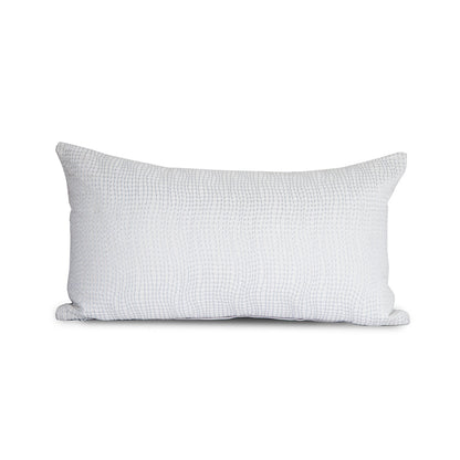 Rice Stitch Embroidered Cushion Cover