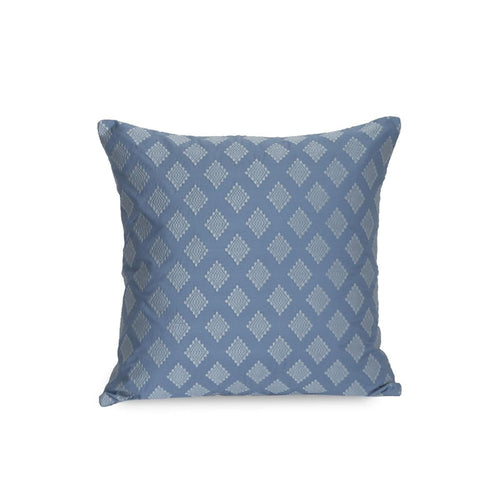 Sonnet Blue Medium 50x50 Cm Embroidery Machine Cushion Cover