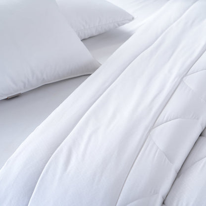 Essentials Ravel Solid White 1PC Duvet
