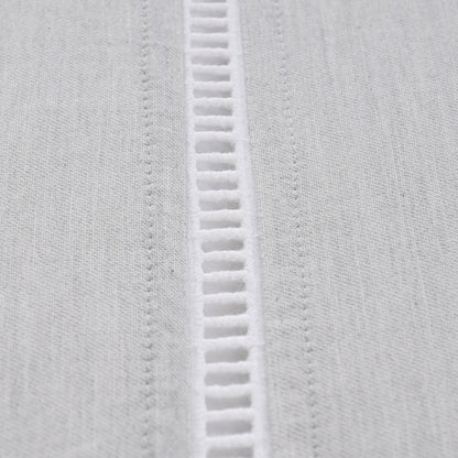 Emmie Made With Egyption Cotton Ultra Soft Grey Duvet Cover with Pillow Case