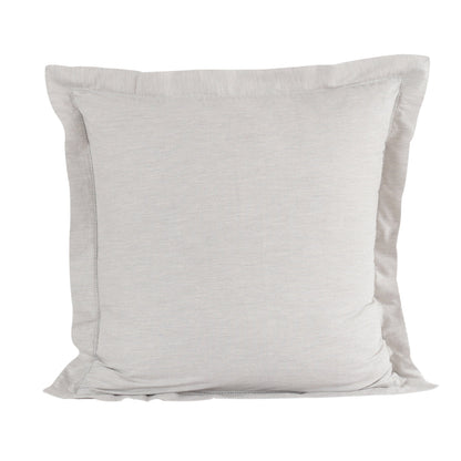 Emmie 100% Natural Egyptian Cotton with Hemm Stitch 2PC Pillow Case Euro Set