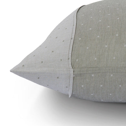 Muted Dot Made With Egyptian Cotton Woven 2PC Pillow Case Set