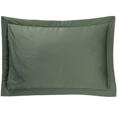 Global Atelier Petal Touch Green Machine Quilted 2PC Pillow Sham Set
