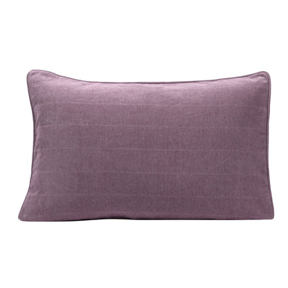 Caroline Woven Herringbone Pattern Beige 2PC Pillow Sham Set