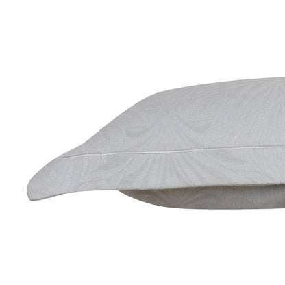 Classical Ornate Acorus Bliss Pillow Sham Set Aqua