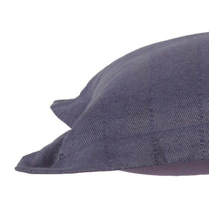 Nouveau Tradition Zigwine Blue Pillow Sham Set