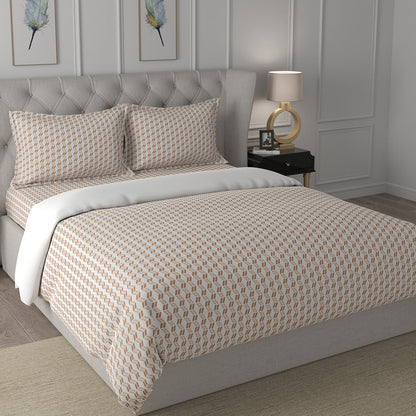 Backyard Patio Morris Summer AC Quilt/Quilted Bed Cover/Comforter Rust