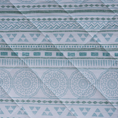 Hermosa Sensory Bloom Allegra Quilt Blue